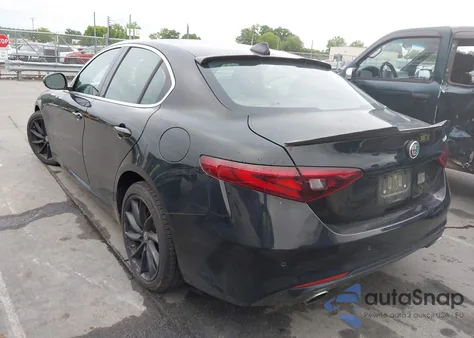 2017 Alfa Romeo Giulia Rwd from USA, damaged, VIN ZARFAEBN2H7546529